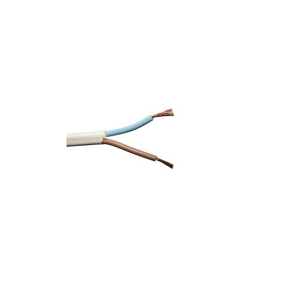 Провод ШВВП (ПУГНП) 2X0,75 Белый