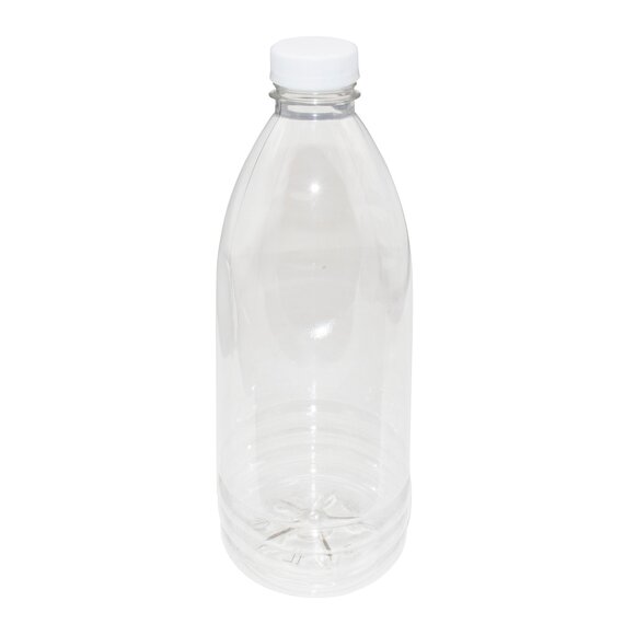 ПЭТ бутылка 1 л. с широким горлом 38 мм