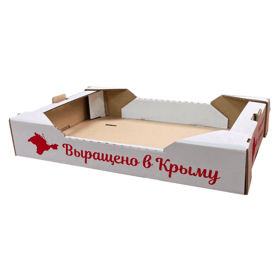 Гофролоток для клубники/персика 574*370*95_П35Б2-ВЕ с универсальной печатью