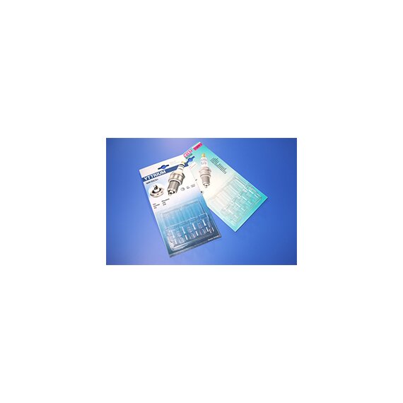 Блистер приваренный к картонной подложке