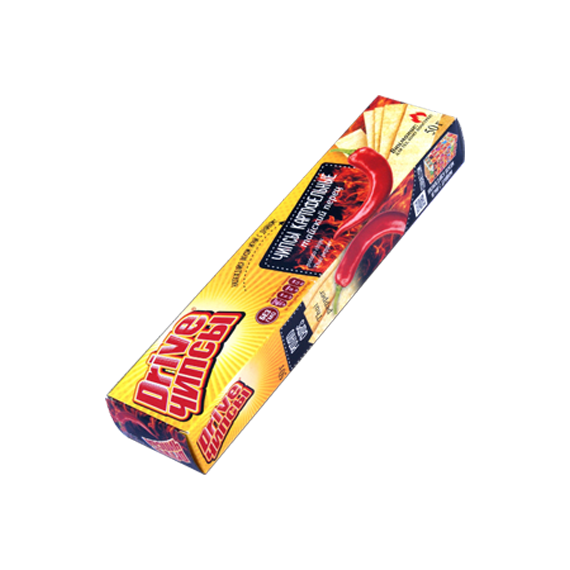 DRIVE Чипсы картофельные со вкусом тайского перца