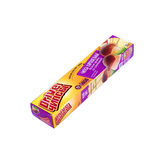 DRIVE Чипсы картофельные со вкусом белых грибов со сметаной