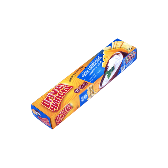 DRIVE Чипсы картофельные со вкусом сметаны и сыра