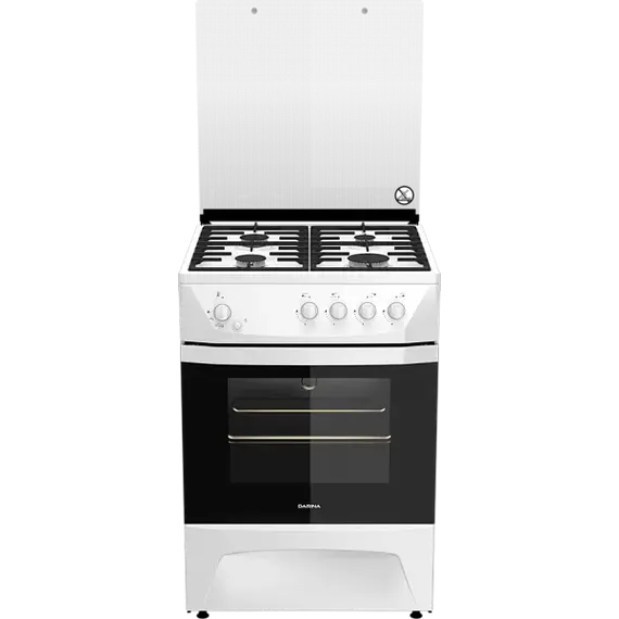 Отдельностоящая плита Газовая 0D1 G12005 W