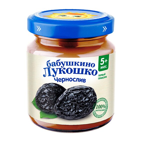 Фруктовое пюре из чернослива