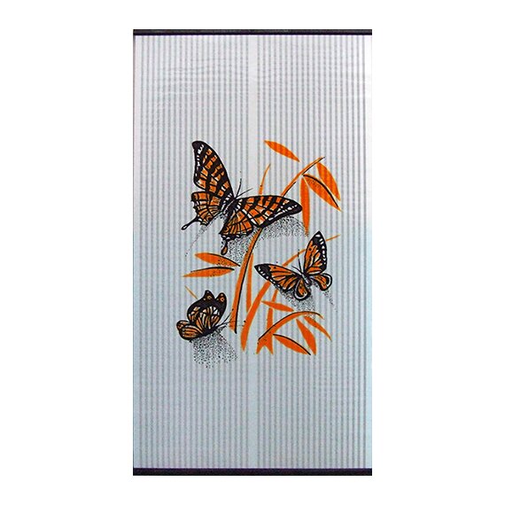 Бабочки красные на белом арт. 0002