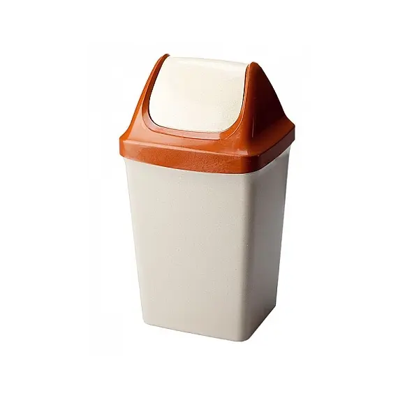 Ведро д/мусора с плав.крышкой 15л