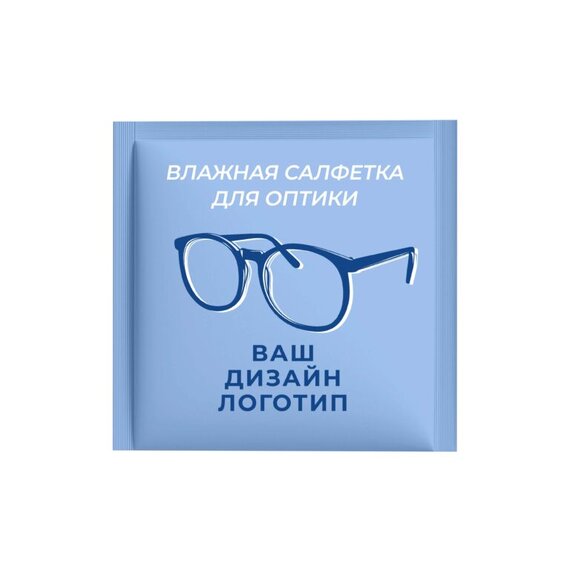 Влажная салфетка для оптики и линз очков