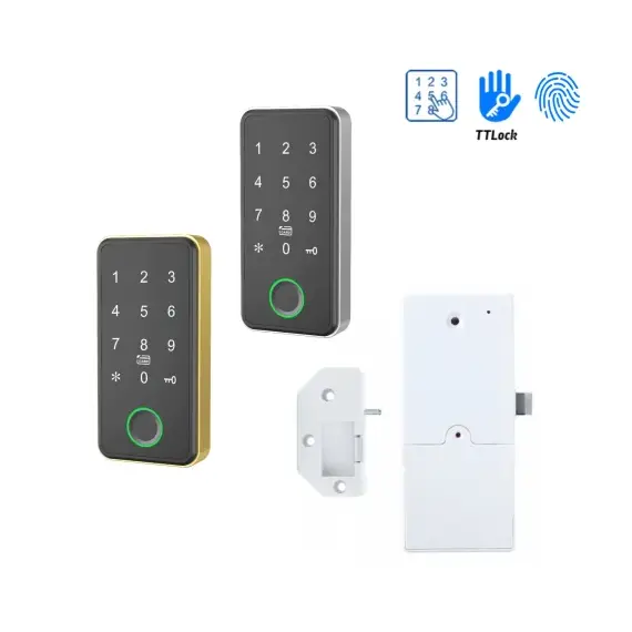Электронный биометрический замок для шкафчика OZLOCKS SL-F27/SM+/P