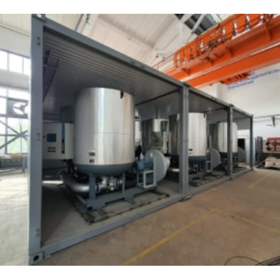 Изготовление блочно-модульной кислородной станции формата 40′ HIGH-CUBE для головного заказчика A-GROUP