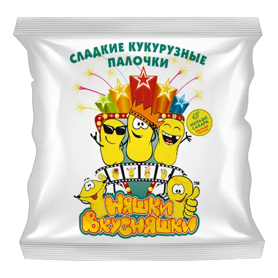 Кукурузные палочки "Няшки Вкусняшки", 400 г.