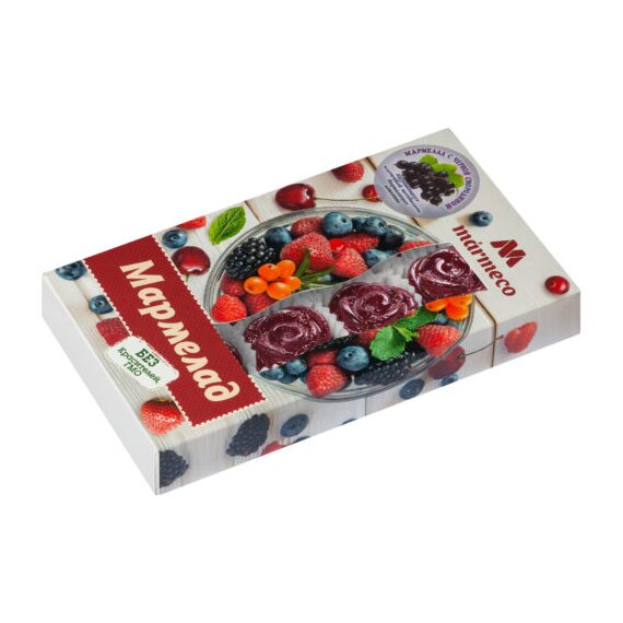 Мармелад «С черной смородиной» 180гр.