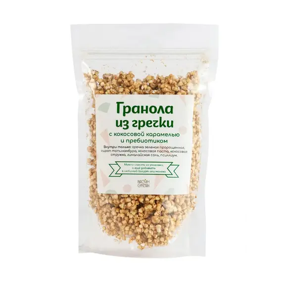 Гранола из гречки Кокосовая с пребиотиком, 200 г