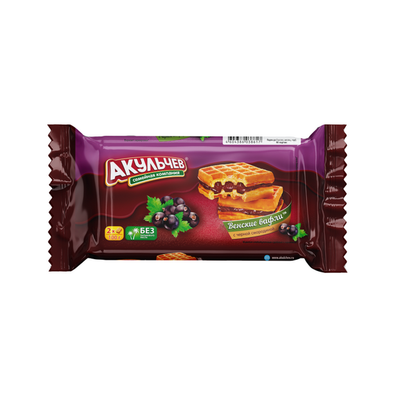 Венские вафли со вкусом Смородина