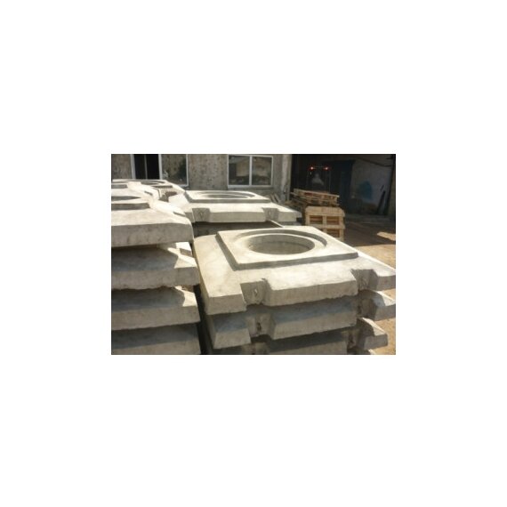 Опорная плита колодца ОП-1К (разгрузочная)