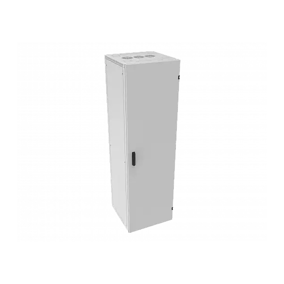 Шкаф телекоммуникационный напольный МИКсистем серия ECO+ 19" 18U 600*600 дверь металл серый