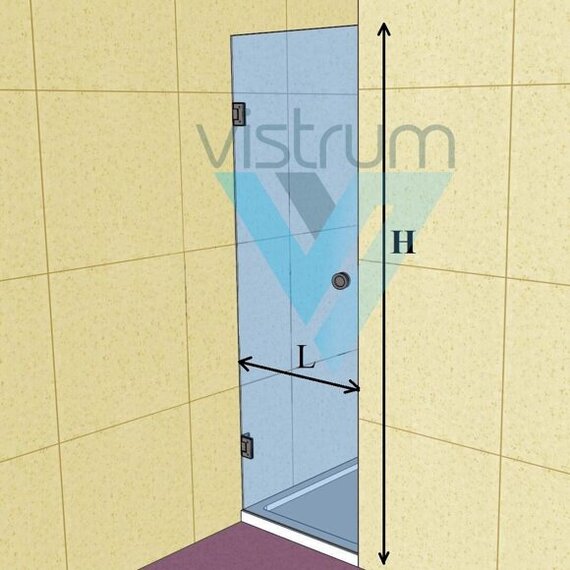 Душевые двери. Модель ДО1