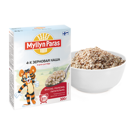4-х зерновая каша "Тигренок"